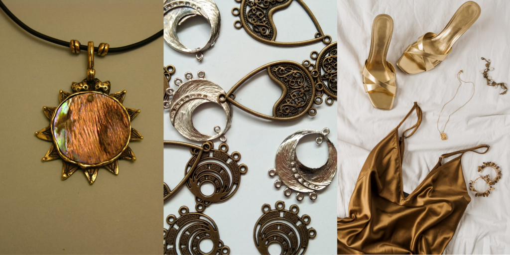 soft bronze fashion accessories