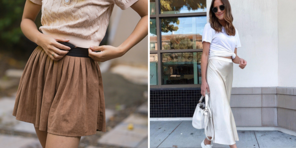 Satin Skirts Beyond Party Wear