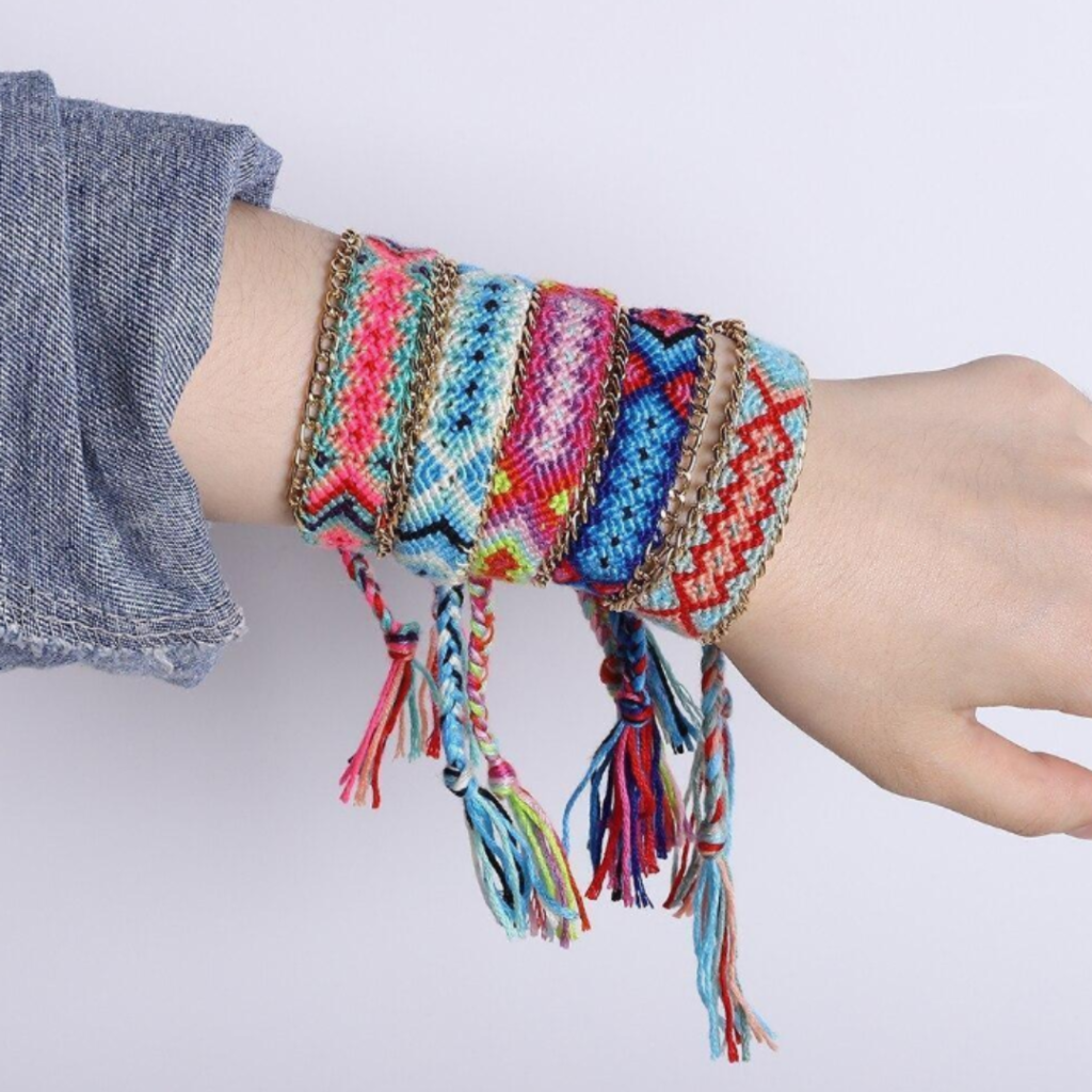 Fabric Bracelets Are Trending Again