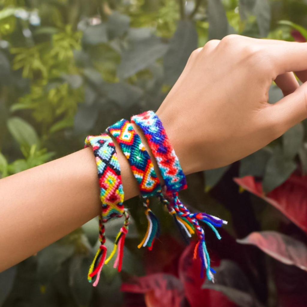 Fabric Bracelets Are Trending Again